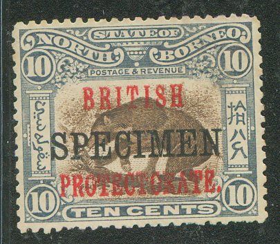 BRITISH NORTH BORNEO SG # ? SPECIMEN II  