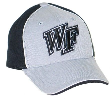 WAKE FOREST DEMON DEACONS BLACK DREAM FLEX FIT FITTED HAT/CAP M/L NEW 