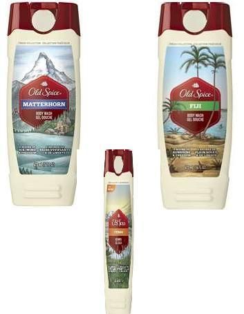 Old spice Body wash 3 Options You Choose Denali, Fiji, Matterhorn 