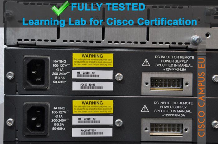 Cisco CCNA CCNP Lab for Cisco Exams Cisco 2x 2611XM[128D/32F] Router 