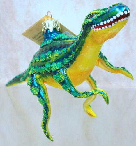 DE CARLINI Dinosaur Wings ORNAMENT Italian FIRE A2736  