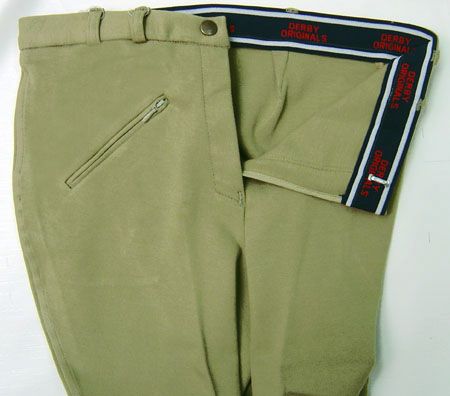 New Derby Ladies Riding Zip Pocket Breeches 26 to 36 EA  