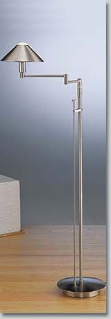 Holtkoetter   Halogen Swing Arm Floor Lamp  