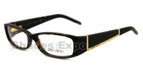 NEW JIMMY CHOO EYEGLASSES JC 21 JC21 HAVANA 086 AUTH  