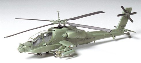 TAMIYA 1/72 #60707 AH 64 Apache HELICOPTER MODEL KIT  