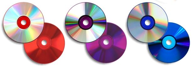 10 Pak Prodisc =SILVER/COLORED= 80 Min CD Rs  