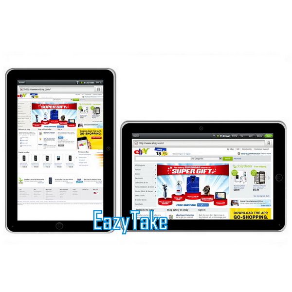 New 10 FlyTouch 3 Android 2.2 Tablet WiFi 3G GPS HDMI  