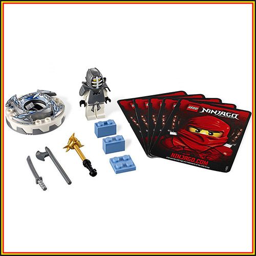 LEGO NINJAGO 9563 Spinjitzu Kendo Zane spinner battle minifigures 