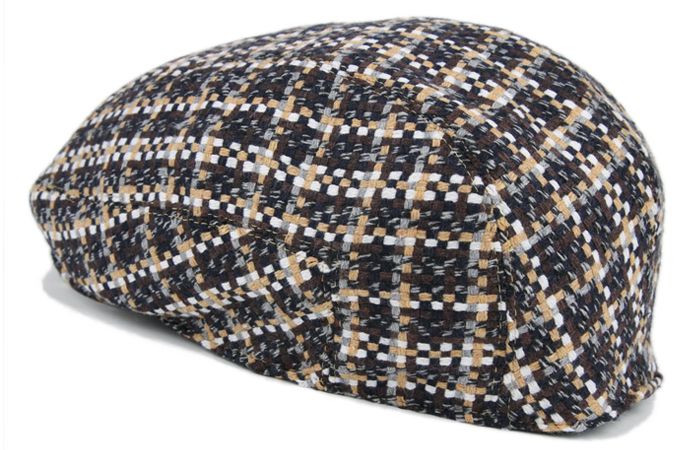 Fashion Men Cabbie Flat Cap Ivy Hat XXL ivxl3073  