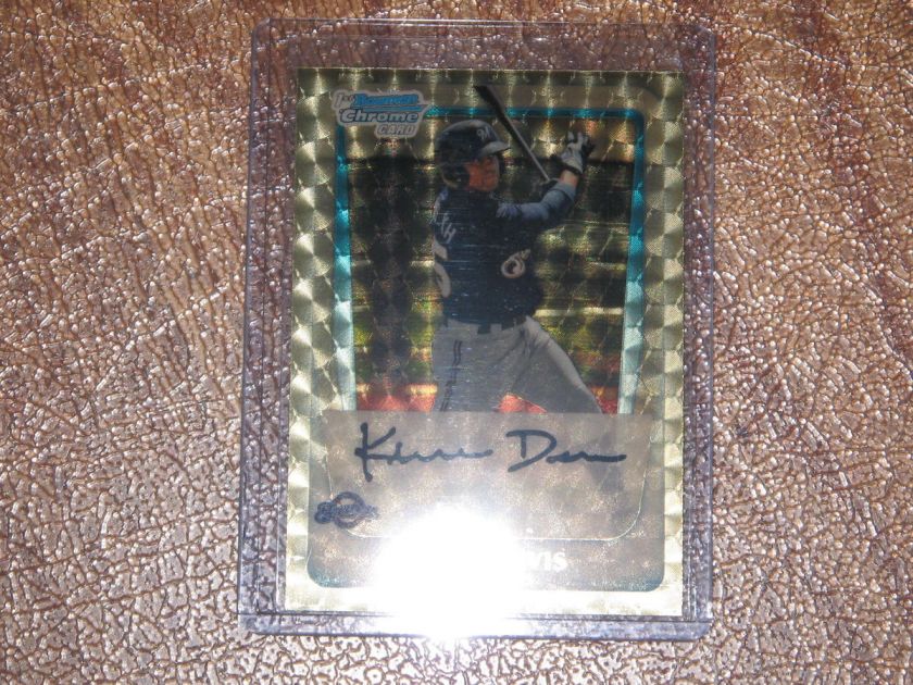 2011 Bowman Chrome Khris Davis Superfractor 1/1  