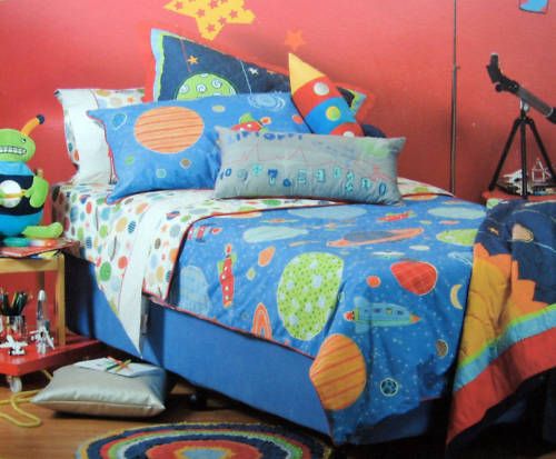 Hiccups Space Solar System Quilt Doona Cover Double NEW  