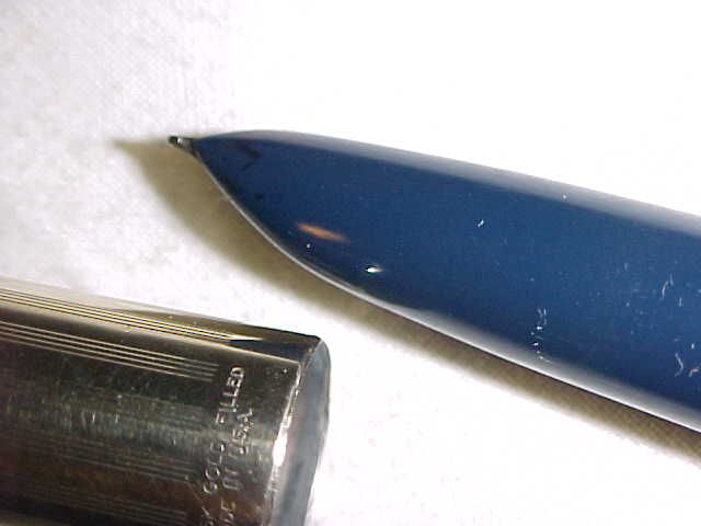 rare HONEY JEWEL Parker 51 CEDAR BLUE GF CAP  