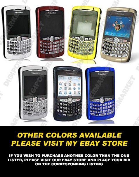 REPAIR HOUSING KIT FOR BLACKBERRY CURVE 8300 8310 8320  