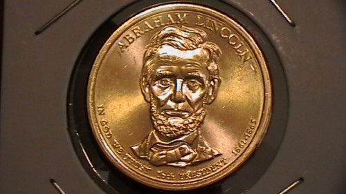 2010 D ABE LINCOLN 16TH PRESIDENT GOLDEN DOLLAR  