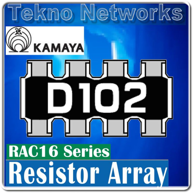 Kamaya   1K Ohm 5% Resistor Array 1/16W   250pcs  