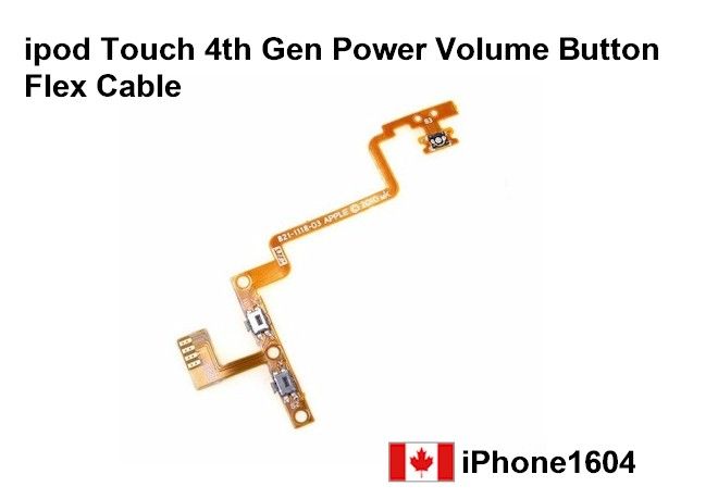 NEW ipod Touch 4th Gen Power Volume Button Flex Cable  