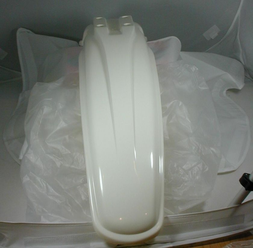 Yamaha TT500 Late White Front Fender Mudguard QZ50056RP  