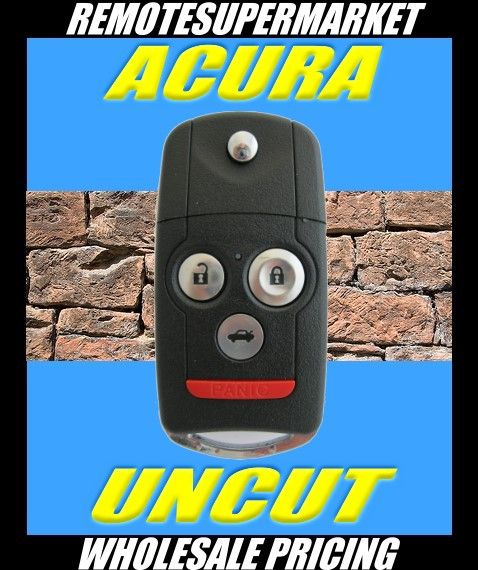 ACURA TL KEYLESS ENTRY KEY REMOTE FOB W/ UNCUT BLADE  