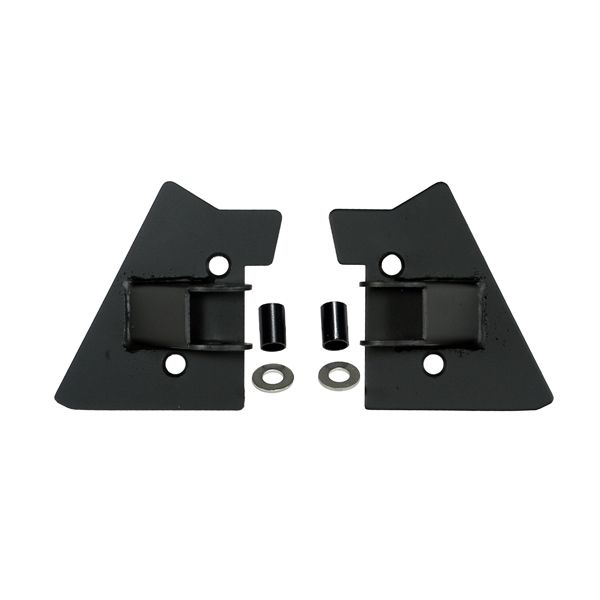 Black Mirror Relocation Bracket, 97 02 Jeep TJ Wrangler  