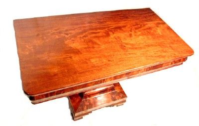 EXTRODINARY 1830 EMPIRE PERIOD MAHOGANY TABLE  