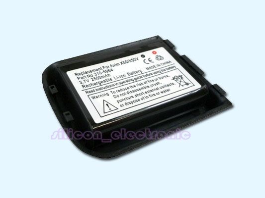 Extended Battery for Dell Axim X50 X50v X51 X51v +Cover  