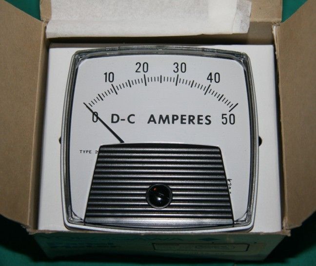 Yokogawa panel meter DC amperes 250 250300NTNT transcat  