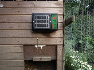 Automatic Solar Hen House Chicken Coop Opener Poultry  