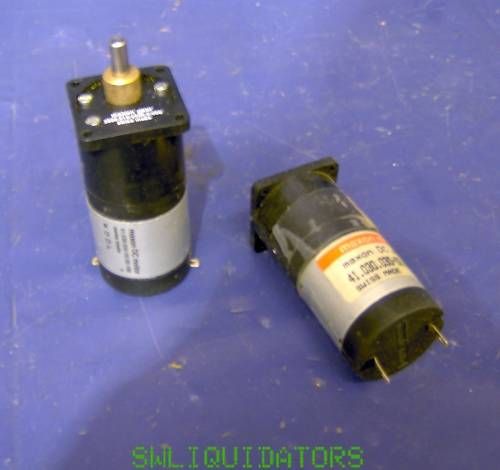 Maxon motor model 41.030.030 with gear 2930.816 NEW  