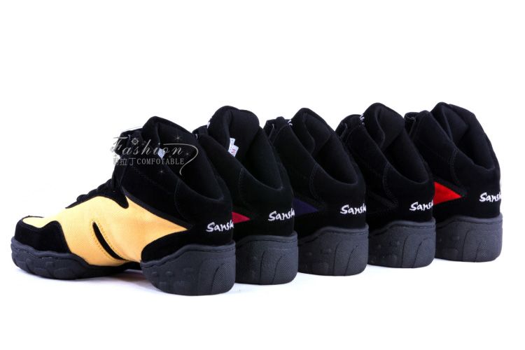 New Sansha Canvas Modern Jazz Hip Hop Dance Sneakers Shoes 5 colors 