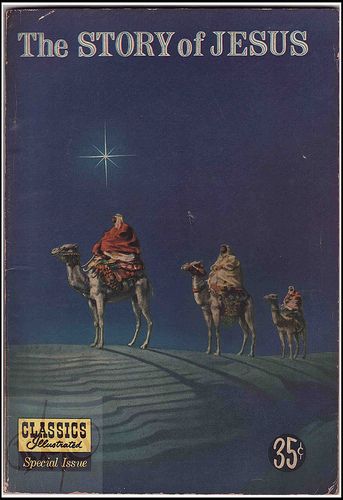 1955 Classics Illustrated #129 THE STORY OF JESUS Special Issue 