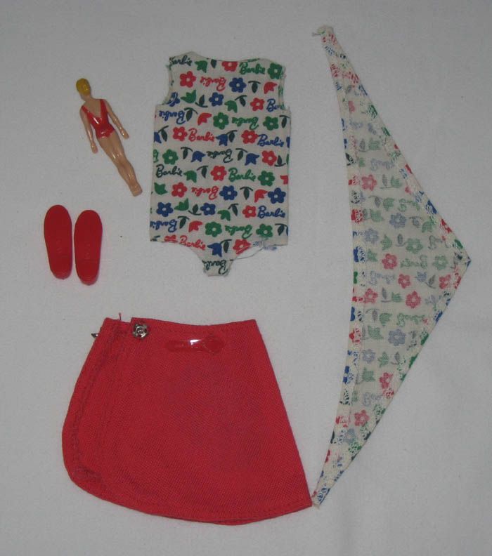 1965 MATTEL SKIPPER DAY AT THE FAIR OUTFIT COMPLETE #1911 (A)  