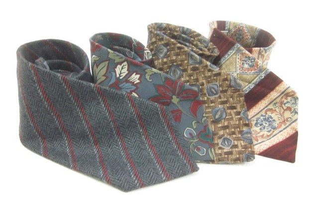 LOT 3 BUGATTI BILL BLASS LAPIDUS ERMENEGILDO ZEGNA Ties  