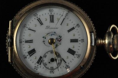 VINTAGE 36MM SWISS HUNTING CASE POCKETWATCH ***  