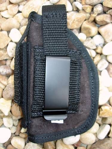 BELT/CLIP SUEDE HOLSTER for RUGER LCP 380 w/ LASER  