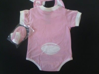 Reebok NFL Houston Texans 3 pc Girls Infant Set  