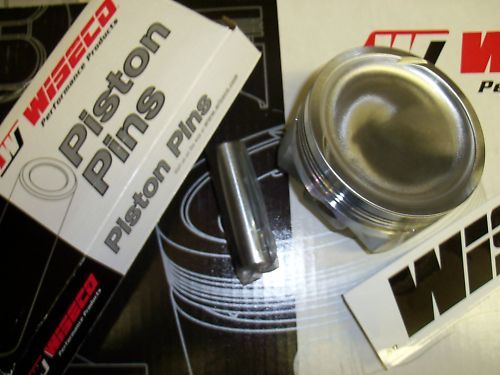 NEW WISECO FORGED PISTONS 421 PONTIAC 4.122 BORE DISH  