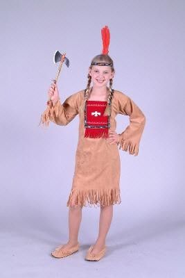 198 4449 Kids Native American Indian Costume  