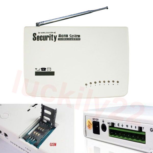 2011 Wireless Home GSM Security Alarm System / Alarms / SMS / Call 