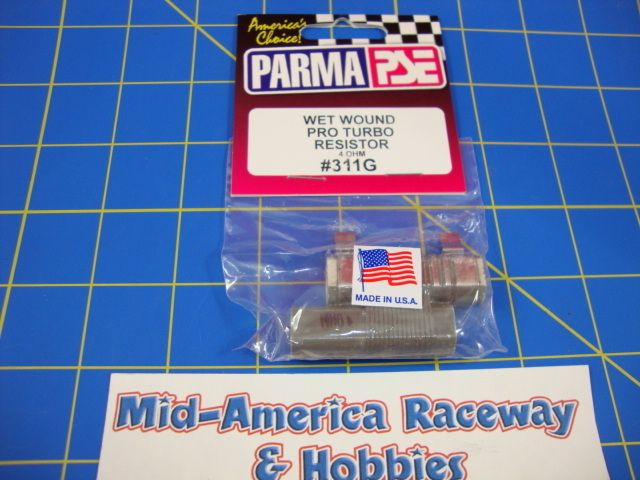 Parma TQ Wet Wound Resistor 4 OHM #311G 1/24 slot car  