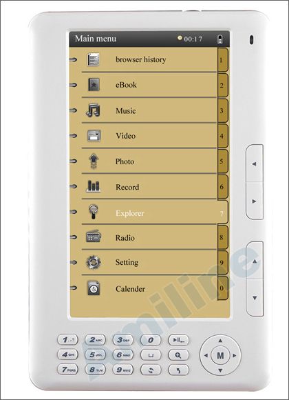   on schedual bookmark auto flip 10s 30s 50s 80s 120s font zoom function