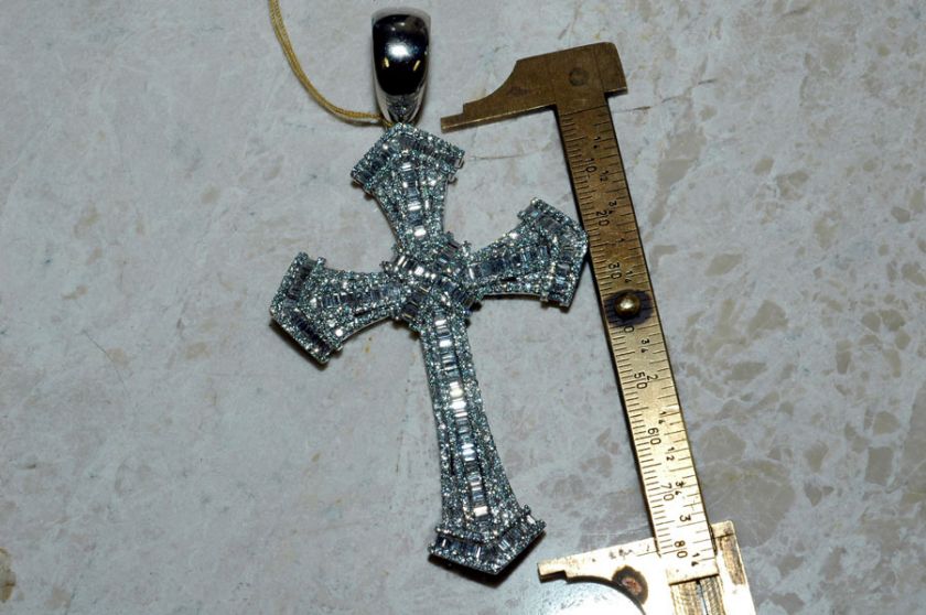 Jacob & Company Diamond Cross Pendant 12.50ct A+++ Quality THE BEST 