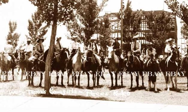 West Texas Cowgirls of the Pecos Rodeo Cowgirl Photo  