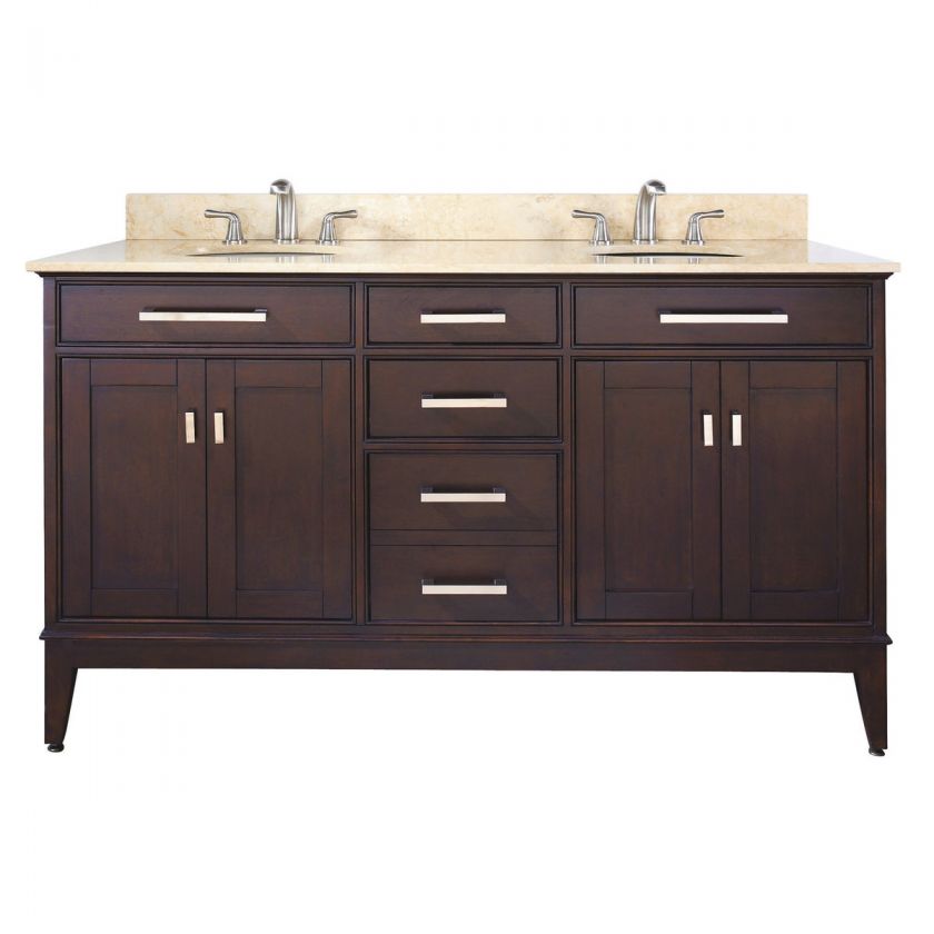 Avanity MADISON 60 Double Sink Bathroom Vanity  