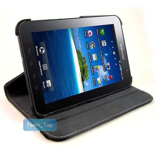   Leather Case for Samsung Galaxy Tab Plus 7 inch P6200 P6210  