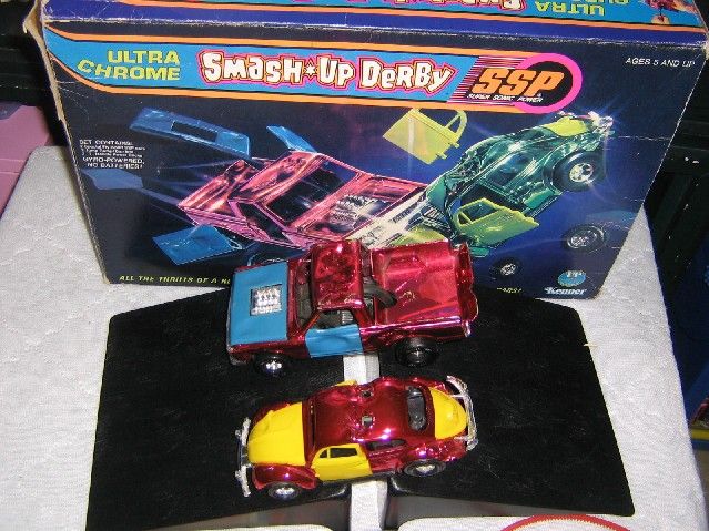 KENNER SSP ULTRA CHROME SMASH UP DERBY VINTAGE 70S TOYS  