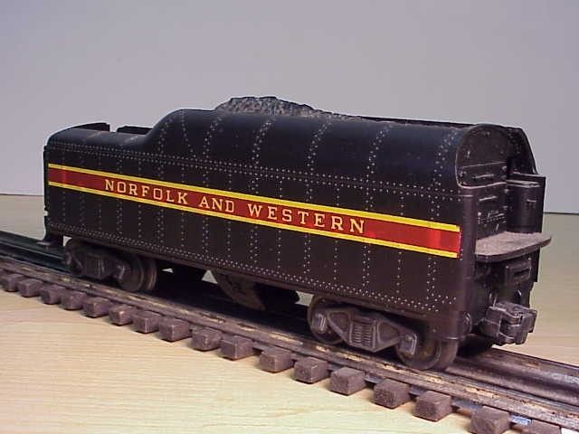 Custom Lionel N&W 2046W WHISTLE TENDER for 746 WOW  