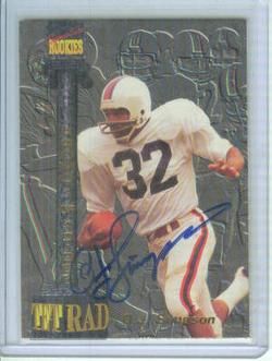 Simpson 1994 SR Tetrad Autograph Signed Jail  