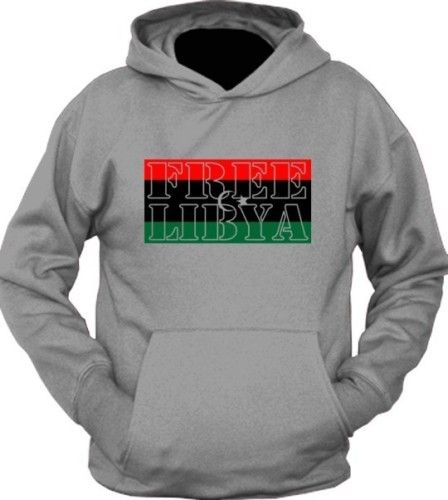 NEW Custom Free Libya Flag World Peace Hoodie T Shirt  