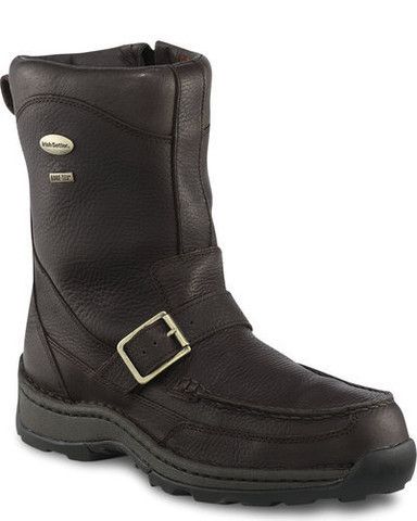   Setter Mens Ground Sensor Side Zip Boot #892   Brown   NWT  