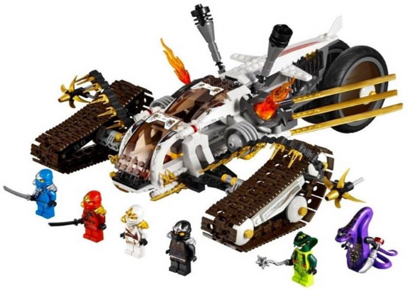 You are bidding on 1 complete set of LEGO Ninjago 9449 Ultra Sonic 